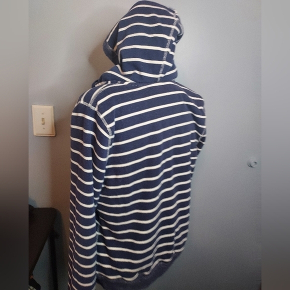 Maurices Size Medium Blue/White Puffy/Thick Jacket - Picture 4 of 8